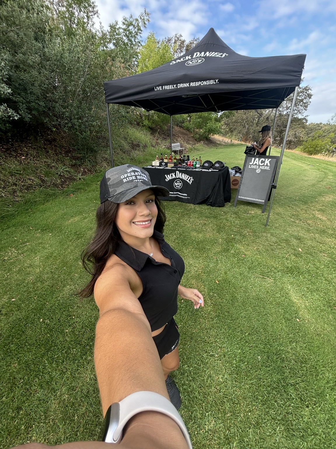 Jack Daniel's golf course activation